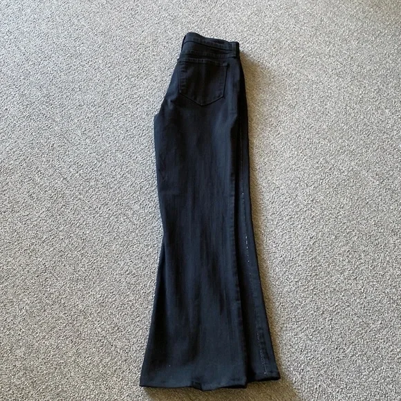 NYDJ black with studding on the side . - Picture 3 of 6